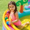 Alberca Intex 57135 con Forma de Dinosaurio, Tobogán y Aspersor de Agua, Adecuada para Familias en el Sudeste Asiático