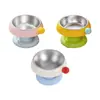 Tigela para gato, tigela de comida para gato, tigela de alimentação para gato, tigela de comida, tigela de água, tigela de aço inoxidável para cachorro, não tomba facilmente, protege a coluna cervical, tigela para pet
