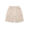 Estilo de Vestido Antigo 2025 Verão Novo Estilo Japonês Retrô Bolso Grande Solto Combinação Livre Roupa de Trabalho Shorts com Cordão para Homens