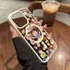 Chica de comida para funda de teléfono Apple 16promax 15Pro avanzada 14plus todo incluido ip13 succión magnética
