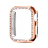 Adecuado para estuche de perforación de fila única de Apple apple Watch 8/7/se/6/5/4321pc Cubierta Protectora de Medio Paquete Electrochapada