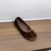 Zapatos MIKELIN TLE retro coreanos planos bajos sin cordones 2026 otoño nuevos zapatos de pezuña de cerdo con punta dividida