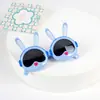 Óculos de sol infantis orelhas de coelho fofas personalidade proteção UV óculos polarizados novos óculos de sol para bebê moda