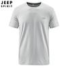 JEEP SPIRIT Nueva 2021 Camiseta Deportiva Casual de Moda para Hombre Talla Grande Holgada de Manga Corta 6119