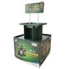 Expositor de cartón de fábrica estante de cartón pila de cartón de bebidas cosméticos caja de exhibición PDQ de supermercado personalización de cabezal de pila de cartón