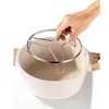 Estante Personalizado Transfronterizo de Acero Inoxidable 304 para Cocinar al Vapor, Grado Alimenticio, Aislado, Estante para Verduras al Vapor, Huevos al Vapor, Arroz al Vapor, Vaporera, Rejilla para Cocinar al Vapor