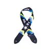 Fabricante de Correas para Guitarra al por Mayor Correa de Hombro Transfronteriza Correa Estampada Clásica para Guitarra Eléctrica Bajo Ukelele Correa de Transferencia Térmica