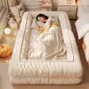 Sofá perezoso se puede usar para recostarse y dormir, cama grande de doble propósito para humanos y perros, sofá cama plegable, sofá tatami individual para dormitorio