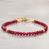 Pulsera facetada de ágata azul y cornalina, superventas transfronteriza, un accesorio versátil para el día a día, perfecto para parejas, disponible al por mayor