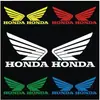 Calcomanías Reflectantes para Motocicleta de Comercio Exterior, Pegatinas Decorativas Personalizadas, Par de Logos de Ala