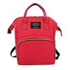 Bolsa momia de fábrica de gran capacidad portátil multiusos de hombro maternal e infantil impermeable para biberones y pañales, mochila al por mayor