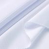 En stock, tejido de malla estampada, tejido de fondo beige, jersey blanco, tejido de base de impresión digital de poliéster elástico