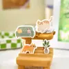 Señor. Pegatinas Planas de Fieltro de Papel Serie Álbum de Gatos Tema Mascota Linda Material Adorable para Diario Pegatinas Decorativas