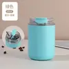 Taza de Café Mini N5 280ml Doble Uso Termo de Acero Inoxidable 304 con Popote y Cepillo para Popote