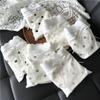 [45.00 kg-65.00 kg] 2214 algodón cómodo fresco lunares borde de seda de hielo letra tiro medio ropa interior de mujer