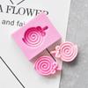 Molde de Silicona con Forma de Piruleta Cónica Simulada Molde para Chocolate Fondant Pastel Hecho a Mano Accesorios Decorativos DIY