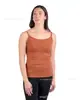 Camisola de talla grande con borde cruzado, antideslumbrante, base modal integrada, cinturón con almohadilla para el pecho, ropa interior sexy y transpirable para niña