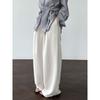 Pantalones Anchos de Cintura Alta Ns Relaxed and Simple Yamamoto para Mujer, Nuevo Estilo de Verano, Pantalones de Tencel Estilo Perezoso 1882