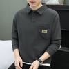 Polo Extraordinário de Outono para Homens, Manga Longa, Gola de Lapela, Camiseta Masculina para Trabalho (Limitado a 79)