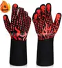 Guantes Resistentes a Altas Temperaturas de 500 Grados en Stock, Antiescaldaduras, Ignífugos, Antideslizantes, Aislantes del Calor, Retardantes de Llama, Guantes para Barbacoa, Horneado, Horno de Microondas