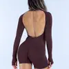 Mono de yoga dfyne hermoso para realzar espalda y glúteos, secado rápido, ropa de yoga sexy de cintura alta, mono deportivo transpirable ajustado