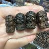 Agarwood Amarelo Deus da Riqueza DIY Wen Play Buda Pérola Jóias Acessórios Celular Corrente Pulseira Pingente Bolsa Colar Original