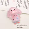 Accesorios de Resina para Manualidades de Dibujos Animados Joyería Día Lluvioso Animal Pegamento de Crema Pasador Funda para Teléfono Móvil Hebilla de Zapato Llavero Colgante con