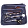 Conjunto Profissional de Tesouras de Cabeleireiro para Cabeleireiros, Tesoura Desbastadora para Barbeiros e Tesoura Desbastadora para Franjas