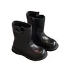 Nuevas Botas Infantiles Otoño 2026 Moda Versátil Hebilla de Cinturón Botas tipo Martin para Niñas Botas de Caña Media Tendencia