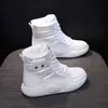 Venta Caliente 2026 Nuevas Botas Martin de Invierno para Mujer Moda Versátil Zapatos de Algodón con Felpa Engrosada Cálidas Botas de Nieve 6022