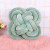 Venta Directa del Fabricante, Popular Creativo Transfronterizo Color Sólido Fresco Decoración del Hogar Nudo Hecho a Mano Floral Almohada Decorativa de Tiro para Interiores