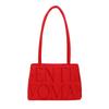 Bolso de lona con letras sencillas para mujer, de un solo hombro, estilo europeo, artístico, estilo coreano, temperamento, gran capacidad, bolso de tela para estudiantes, clase de verano