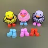 Gota de pegamento de patito amarillo transfronteriza Joyería Guofeng No. 8 Juguete de patito pequeño Accesorios de patito para té de leche DIY Venta directa de fábrica