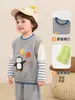 Ropa infantil Kaka Panda chaleco de punto para niños chaleco de primavera y otoño para bebé top de otoño para niñas conjunto de otoño para niños y bebés