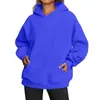 Sudadera con capucha para mujer Amazon Europea y Americana Transfronteriza 2024 Casual con Bolsillo Parte Superior Holgada Pulóver
