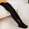 Otoño e Invierno 320g Terciopelo Espesado Nylon Leggings Imitación Cachemira Pantimedias de Una Pieza con Pie Artefacto Pierna Desnuda