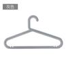 Recámara simple tendedero doméstico para ropa adulto hombro ancho soporte de plástico para ropa multifuncional percha sin costuras antideslizante mayoreo