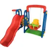 Escorregador Infantil Interno para Casa Combinação de Escorregador e Balanço Playground Infantil Instalações de Diversão Bebê Escorregador Ondulado