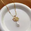 2025 Nuevo Diseño Pendientes de Ojo Incrustados con Perlas Pendientes de Acero Inoxidable Set de Pendientes Joyería de Lujo Ligero de Alta Gama