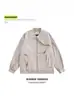 Marca de Moda Hip-Hop High Street Retrô Americana Jaqueta de Voo para Trabalhador para Homens e Mulheres, Nova Jaqueta Casual para Casal para Primavera e Outono