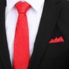 Corbata Delgada K-Style de 8cm para Hombre y Mujer, Moderna, Casual, Profesional, Rayada, Anudada a Mano, Corbata Fina para Novio, Padrinos de Boda, Banquete de Boda