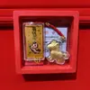Nuevo Modelo Oro Puro 999 Año del Caballo Pegatina Dorada para Teléfono para Riqueza Instantánea y Buena Suerte, Pegatina de Lámina Dorada para Regalos de Año Nuevo
