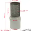 Filtro de Malla para Tubo de PVC Cubierta de Malla de Acero Inoxidable 304 Cabezal de Filtro Terminal Hoja Escombros Adhesivo Red de Bombeo Inferior de Drenaje