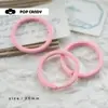 Accesorios para Joyería DIY Anillo de Hierro Pintado Colorido Anillo de Conexión Colgante para Llavero Aleación Colgante Hecho a Mano Material de Colgante al por Mayor