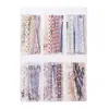 Momo Handmade Serie Pasillo Largo Pegatinas de Tarjeta Dura 20 Hojas Tira Larga Vintage Material Hecho a Mano DIY Pegatinas Decorativas 6 Estilos
