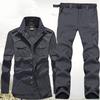 8618105 Traje Desmontable para Exterior de Secado Rápido para Hombre Camisa de Manga Larga Talla Grande Overol de Secado Rápido para Montañismo