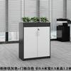 Armário de arquivo de escritório Armário de partição de meia parede Armário de armazenamento Rack de tela Armário de calha de flores Armário baixo Cerca de restaurante Armário de dupla face