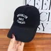 Gorra de Béisbol Bordada con Letras Versátil Estilo Coreano para Mujer, Visera Curva, Hace que la Cara Parezca Más Pequeña, Nueva Gorra de Sol Suave para Primavera y Verano para Hombres