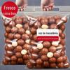 Chegada Nova 2026 Castanhas de Macadâmia Grandes com Sabor Cremoso, Pacote de 250g, Castanhas de Macadâmia Sem Casca