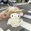 Auténtico Peluche de Dibujos Animados Sanrio Hello Kitty Bolsa Decoración Colgante Llavero Colgante